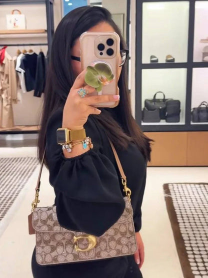 TABBY SHOULDER BAG 26 CRYSTAL
