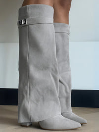GREY SUEDE