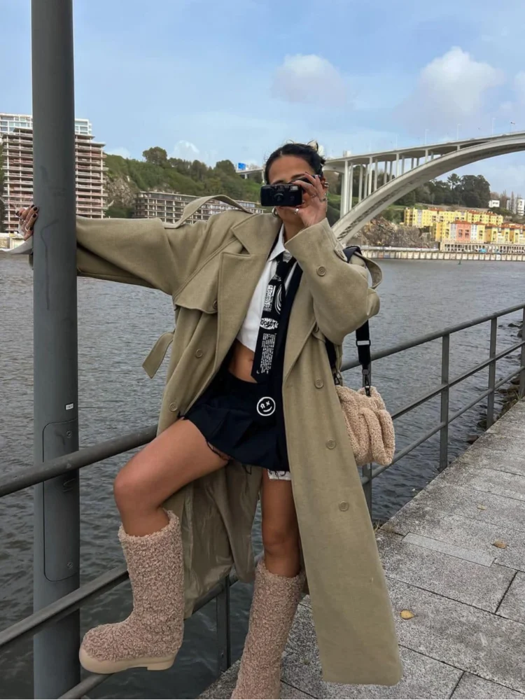 MODERN WOOL COAT