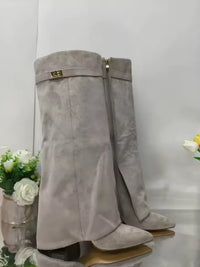 GREY SUEDE