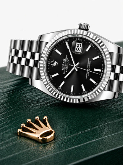 R. Datejust Black