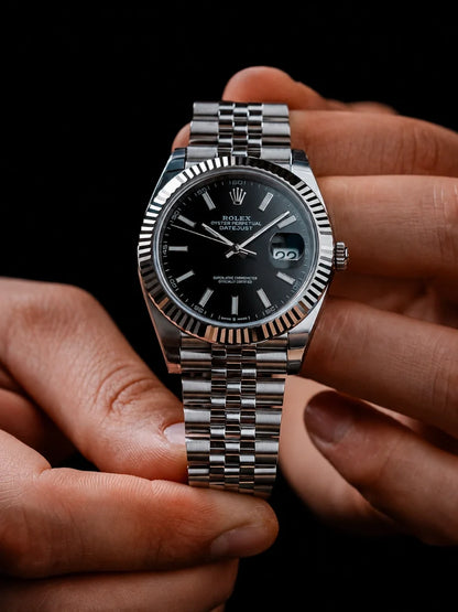 R. Datejust Black