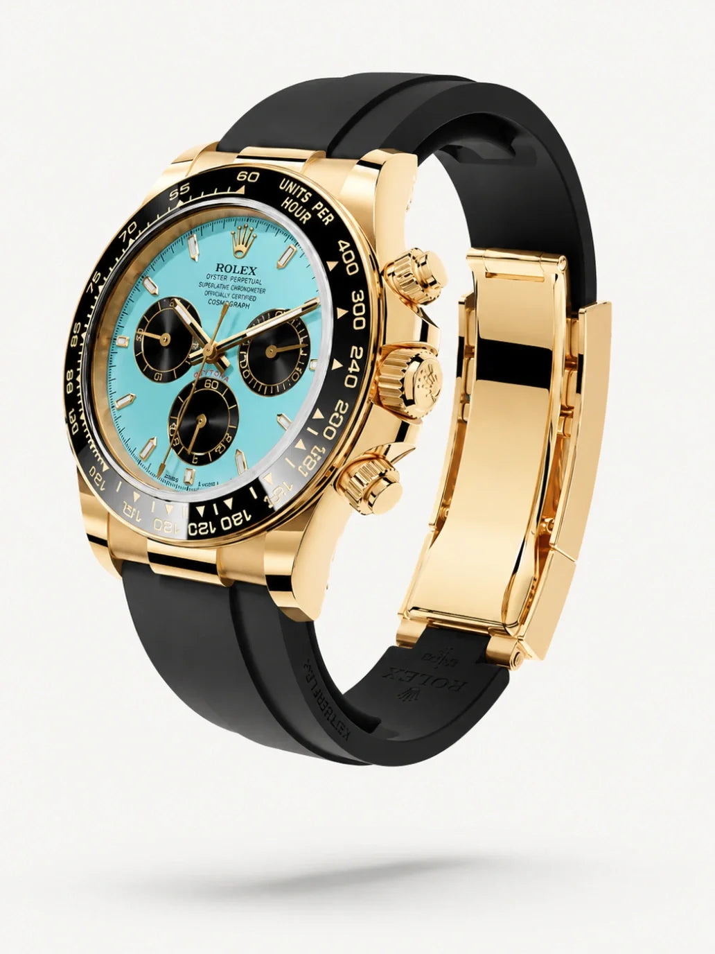 R. Cosmograph Daytona "Alcaraz" Turquoise Blue