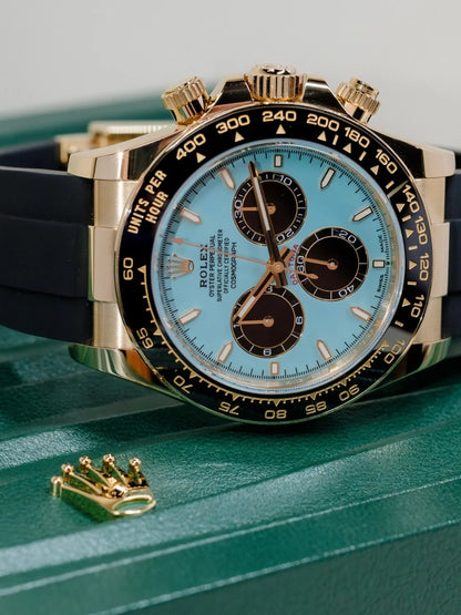 R. Cosmograph Daytona "Alcaraz" Turquoise Blue