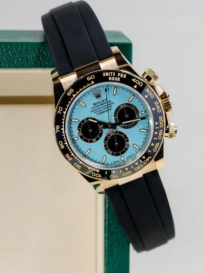 R. Cosmograph Daytona "Alcaraz" Turquoise Blue