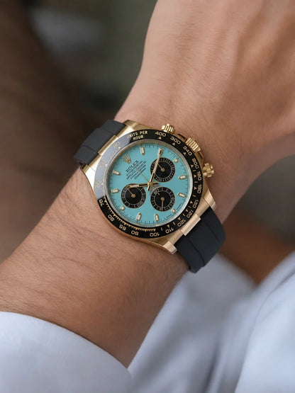 R. Cosmograph Daytona "Alcaraz" Turquoise Blue
