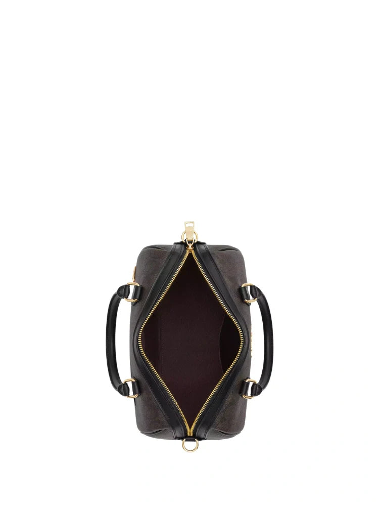 MINI ROWAN SATCHEL BAG IN SIGNATURE CANVAS