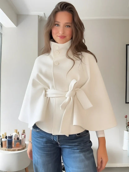 ELEGANT BELTED COAT